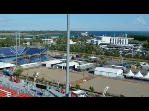 PanAm Games 2015 - Construction Timelapse Beach Volleyball