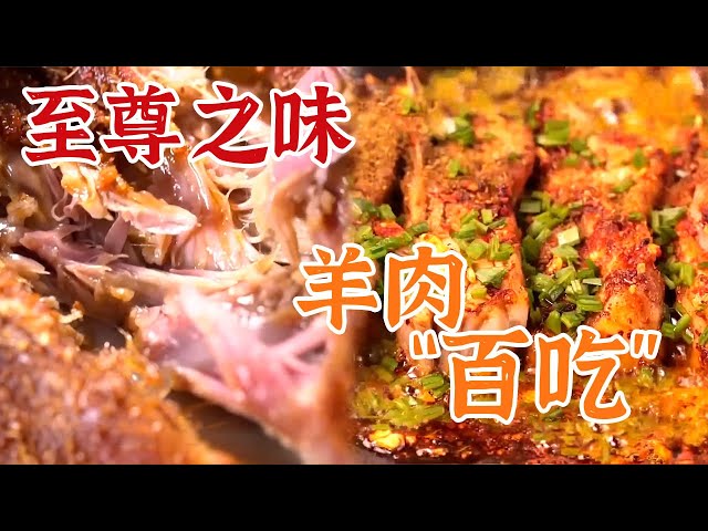什么肉最好吃？今天我要说羊肉！不膻不腻 滋味万千 烤全羊 奶桶肉 香囊羊排 手抓羊肉丨美食中国 Tasty China