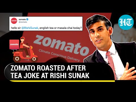 Zomato trolls Rishi Sunak over India-England semi-final; Gets roasted after English rip Men in Blue