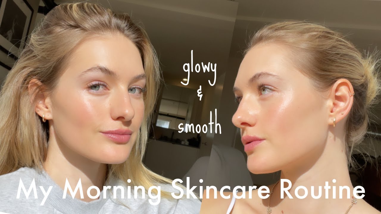 My Morning Skincare Routine for Glowy & Smooth Skin |  Sharing THE Skincare Hack for Dry Skin