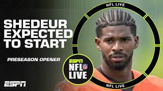 BREAKING: Shedeur Sanders expected to START for Cleveland Browns in preseason opener 👀 | NFL Live