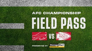 AFC Championship: Kansas City Chiefs vs Buffalo Bills | Field Pass Pregame Show 🏈