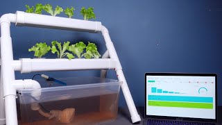 Make your hydroponics system fully automated and view data via the app