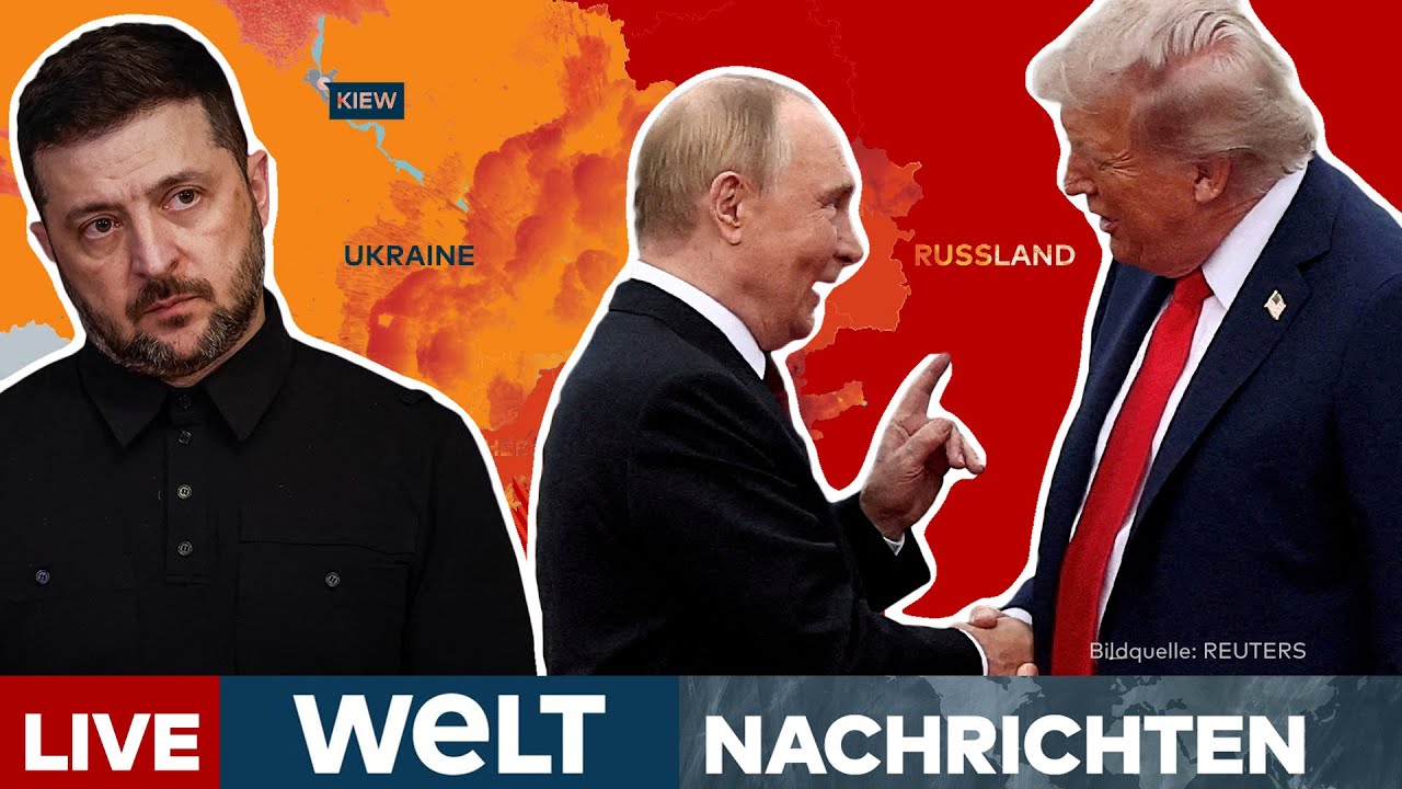 PUTINS KRIEG – Trump zweifelt: „Ukraine kann gewinnen, wird es aber nicht“ | WELT Livestream