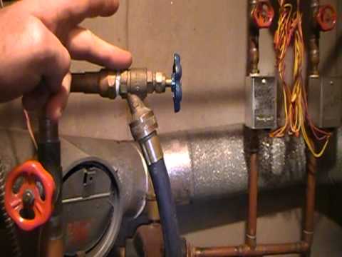 How to remove the air out of your hot water heating system ... furnace valve wiring 