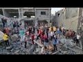 Israel hits besieged Gaza as war closes in on a month  - 01:33 min - News - Video