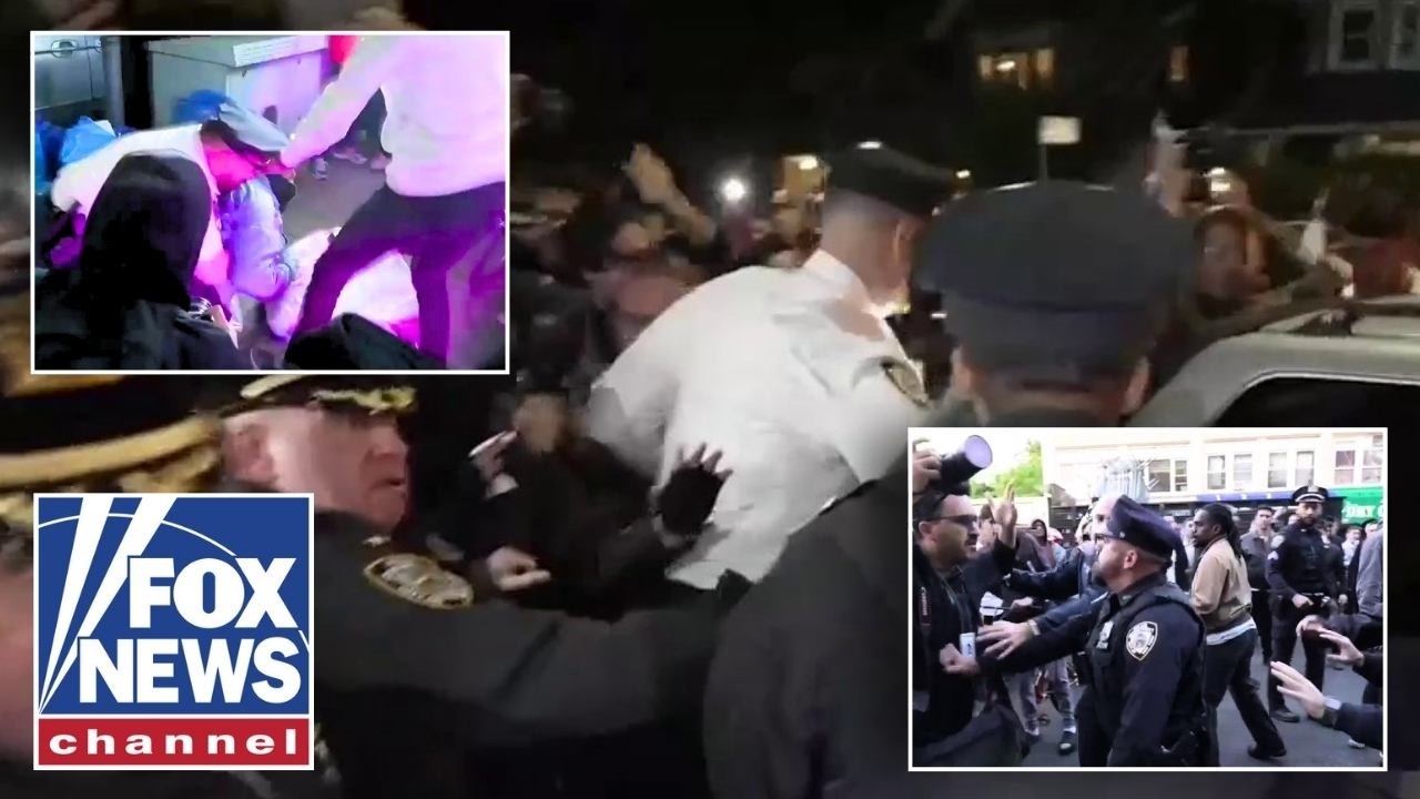 WATCH: Anti-Israel mob SWARMS Brooklyn synagogue