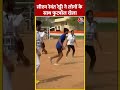 सीएम रेवंत रेड्डी ने लोगों के साथ फुटबॉल खेला | #revanthreddy #shorts #telangana