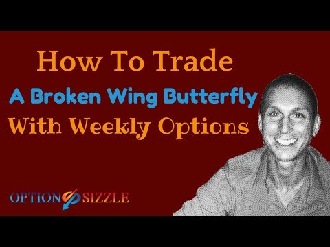 Broken wing butterfly option trade