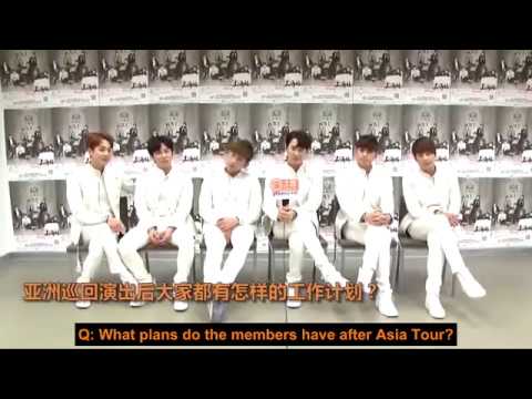 150521 Shinhwa interview with Tudou Entertainment