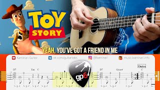 Toy Story Song on Ukulele. Karaoke and Tabs by Kaminari
