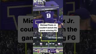 Washington Huskies keep their playoff hopes alive with last-second field goal 🏈 #shorts