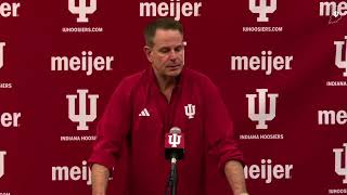 IU football coach Curt Cignetti Monday Q&A — Ohio State week 