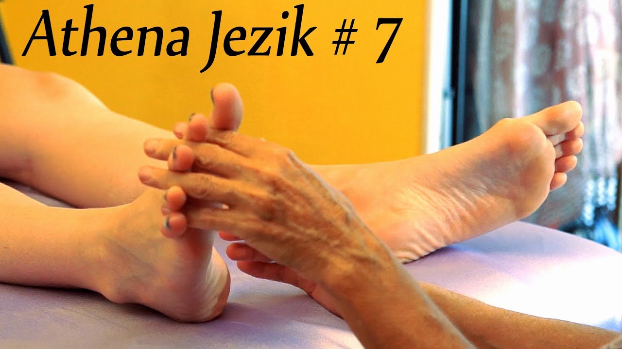 Relaxing Asmr Foot Massage Athena Jezik 7 How To Massage Therapy Techniques Youtube 