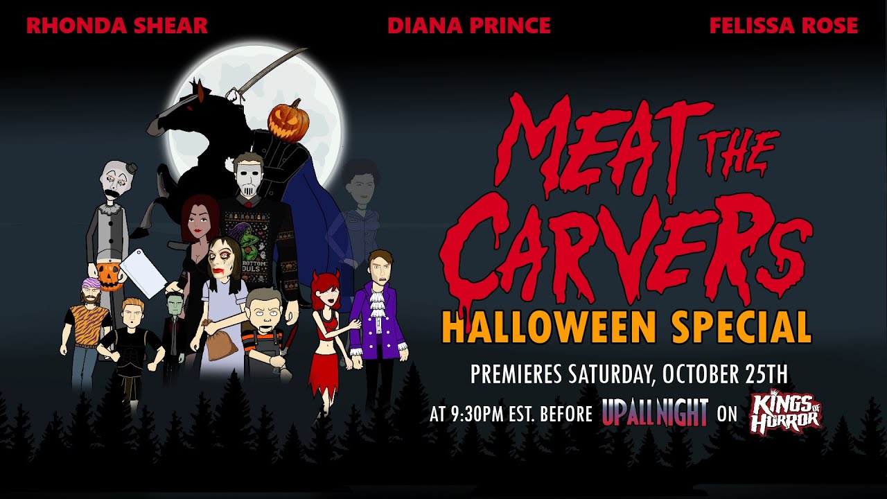 Meat The Carvers Halloween Special 🎃 Rhonda Shear, Diana Prince, Felissa Rose, | OFFICIAL TRAILER