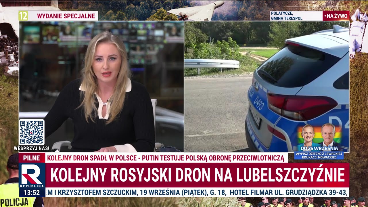 Semka: to już trzeci dron w ostatnim czasie, Polacy nie czują bezpieczni | Wydanie Specjalne