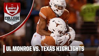 UL Monroe Warhawks vs. Texas Longhorns | Full Game Highlights