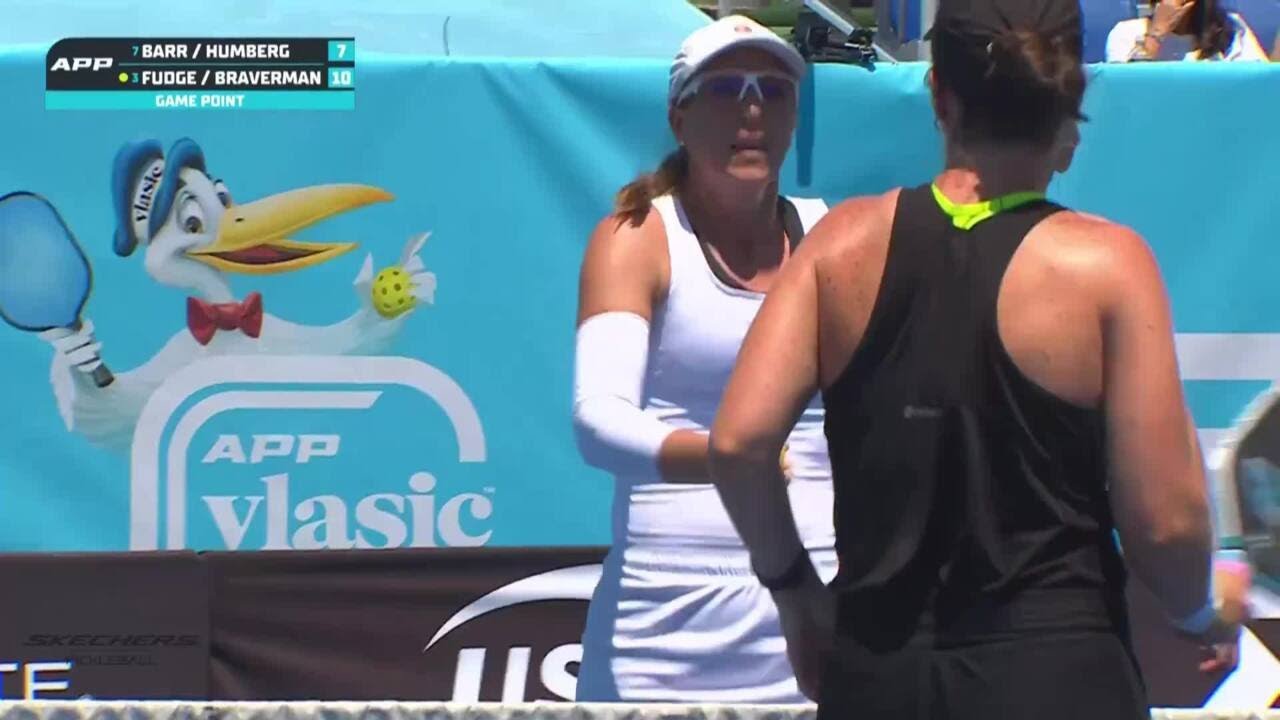 Women's Doubles | Fudge/Braverman Game Point | APP Tour: Vlasic Classic - Delray Beach