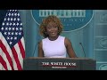 LIVE: Karine Jean-Pierre holds White House briefing | 7/2/2024  - 00:00 min - News - Video
