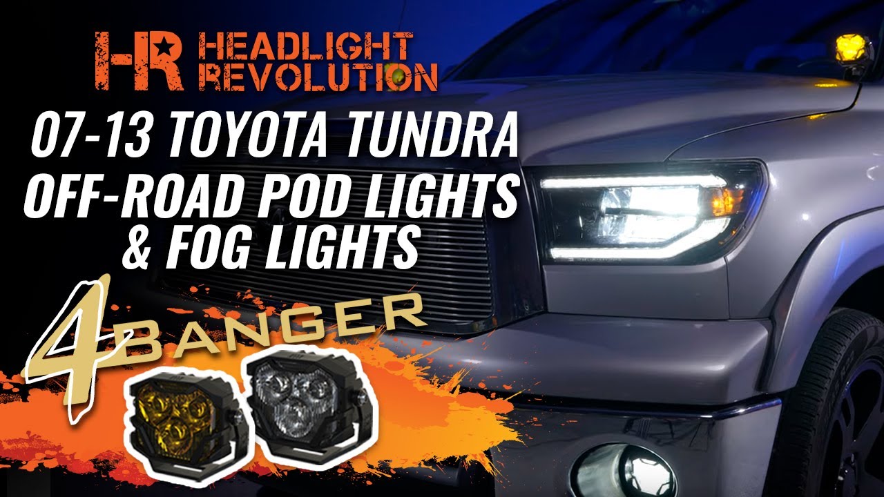Switchback Dual Color White&Amber Foglight Assemblies Compatible with Toyota Tacoma 2005 2006 2007 2008 2009 2010 2011-1 Pair Xprite LED Fog Lights