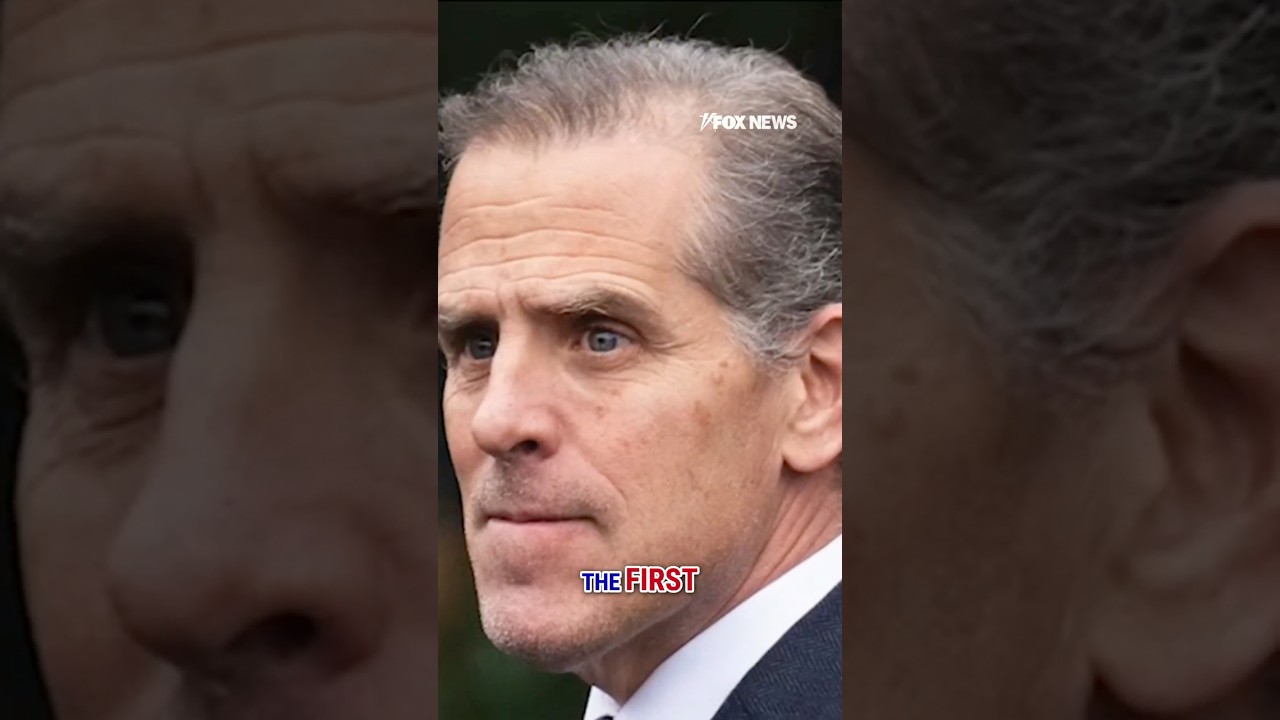 Hunter Biden breaks silence on his pardon #shorts #foxnews #news #politics