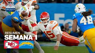 Kansas City Chiefs vs Los Angeles Chargers | Resumen NFL en español - Semana 1 | NFL Highlights 2025