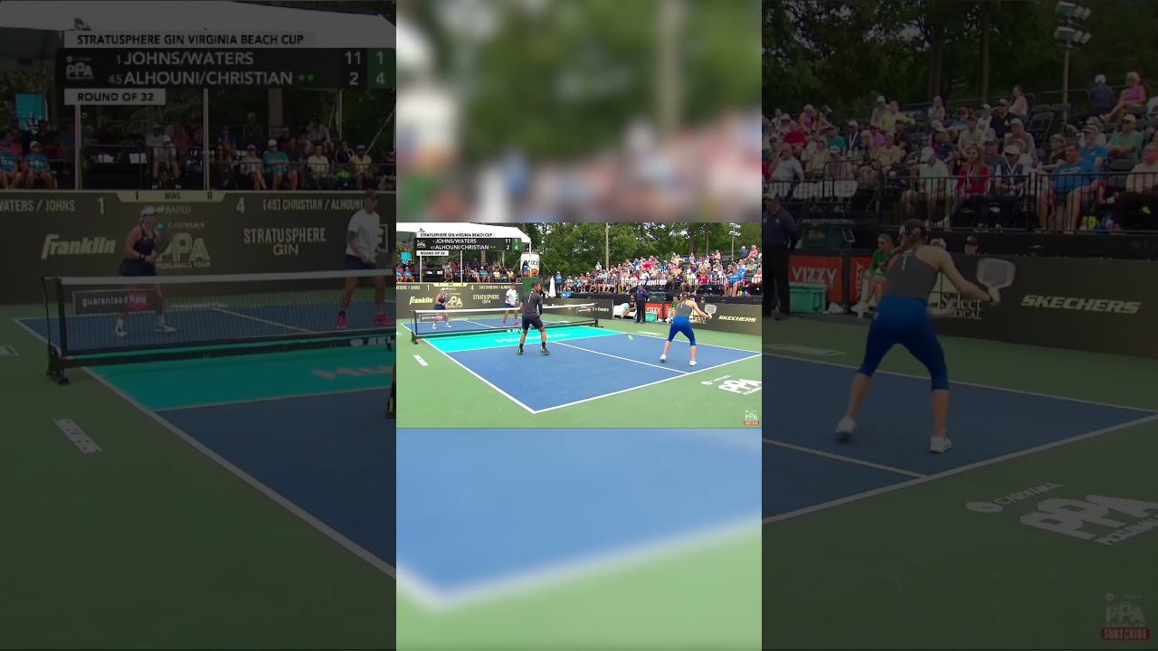 Ben Johns/Anna Leigh Waters vs Mota Alhouni/Kaitlyn Christian