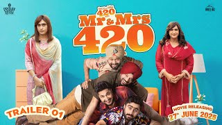 Mr & Mrs 420 Again Punjabi Movie 2025 Trailer Video song