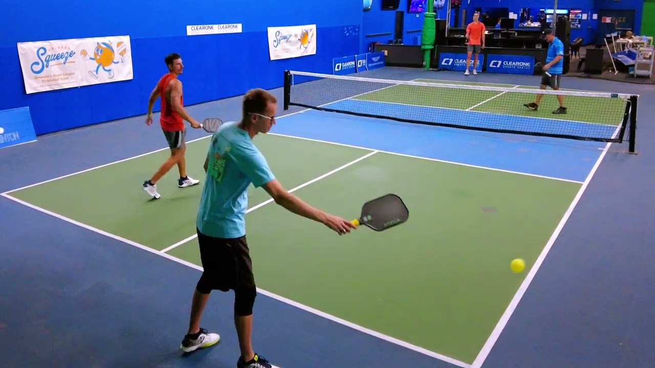 This is What Pickleball 5.0 Men's Doubles Looks Like in Orlando, FL