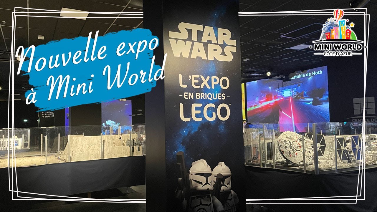 Nouvelle exposition Star Wars à Mini World Côte d'Azur