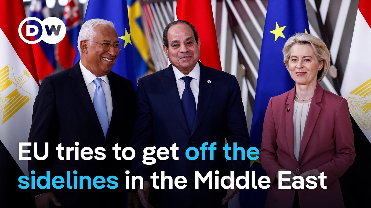 Can EU-Egypt cooperation be key for peace in the Middle East? | DW News