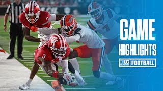 Illinois at Indiana | HIGHLIGHTS | Big Ten Football | 09/20/25