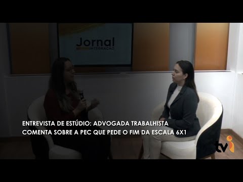 Vídeo: Entrevista de estúdio: advogada trabalhista comenta sobre a PEC que pede o fim da escala 6x1