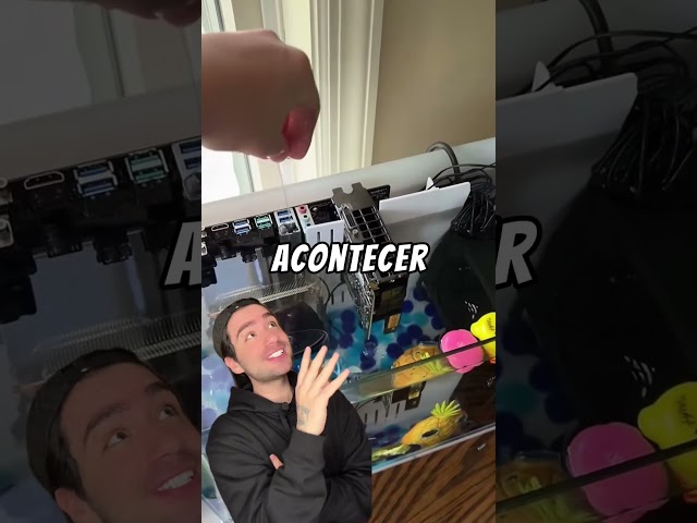 ESSE COMPUTADOR FUNCIONA COM ÁGUA? #shorts