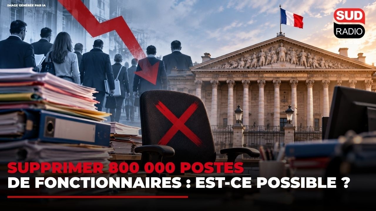 Sarah Knafo propose de supprimer 800 000 postes de fonctionnaires : possible?