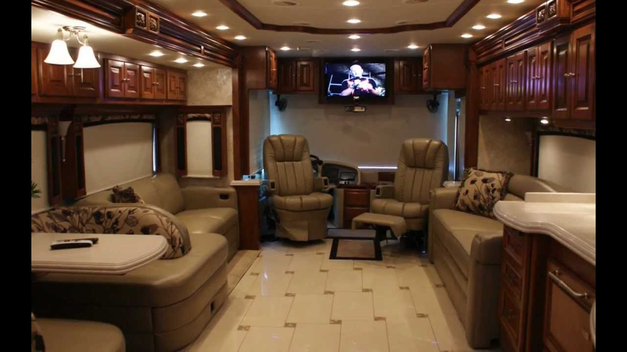 Luxury Band Tour Bus Interior Pictures