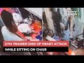 Ghaziabad Gym trainer dies of heart attack while sitting on chair-Disturbing visuals