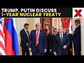 LIVE | Putin Ready to Extend New START Treaty by 1 Year if Trump Agrees to Maintain Nuclear Limits