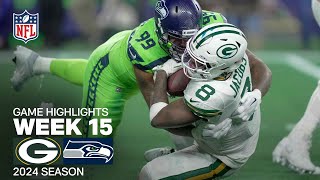 Green Bay Packers vs. Seattle Seahawks Game Highlights | NFL 2024 Season Week 15