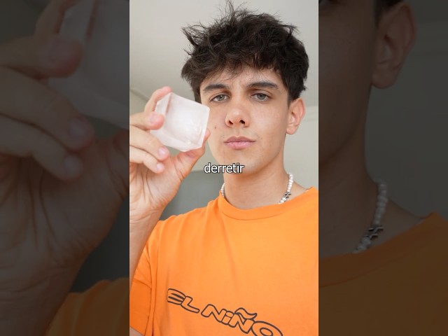 Derretí un hielo en 5 segundos