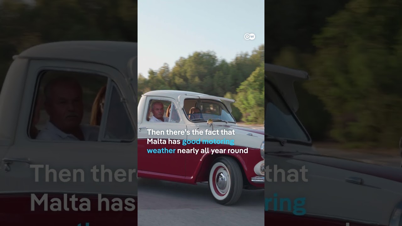 Why is Malta Europe’s classic car capital? | DW News