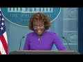LIVE: Karine Jean-Pierre holds White House briefing | 3/15/2024  - 00:00 min - News - Video