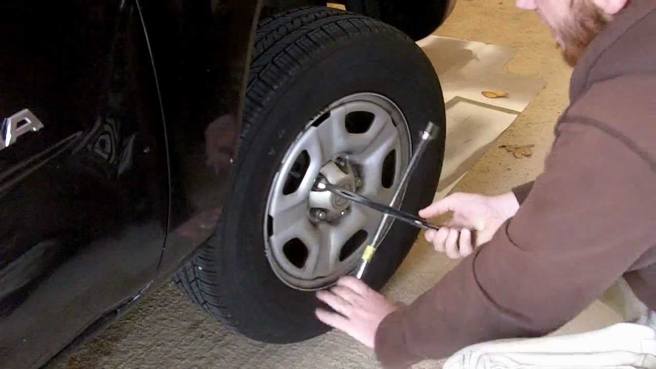 how to change brake pads on toyota tacoma #1
