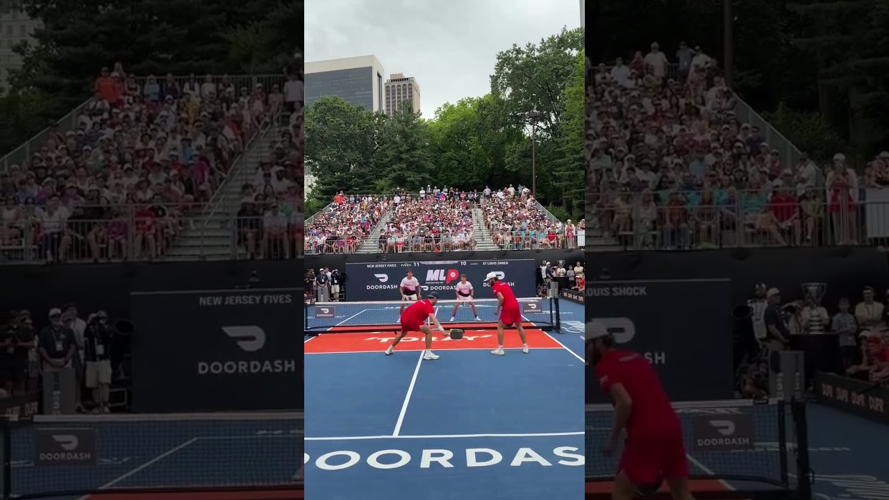 The crowds during the Major League Pickleball# (MLP) Finals were electric ⚡️#mlp