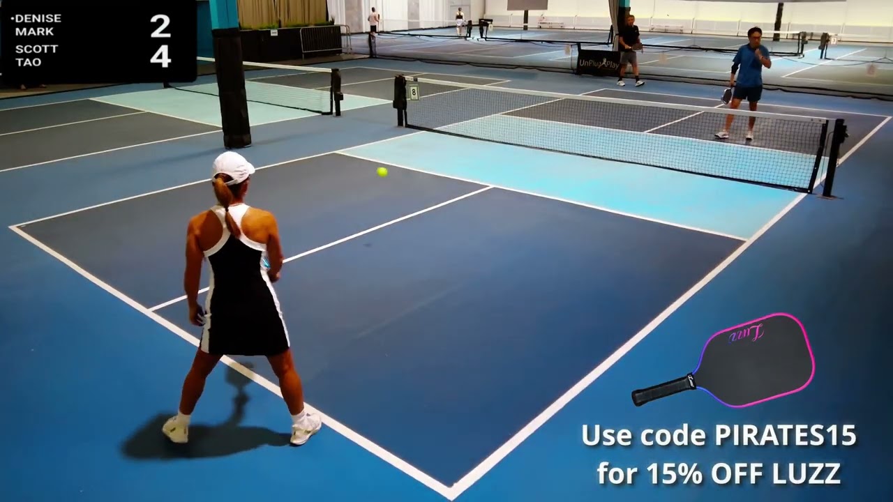 Intense Senior Mixed vs Men's Doubles Pickleball