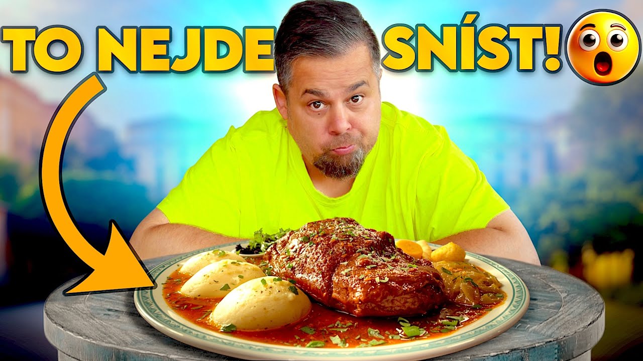 Takhle to má vypadat! 😍OBROVSKÉ PORCE a skvěle udělané JÍDLO! 😛 Další poklad na vesnici?
