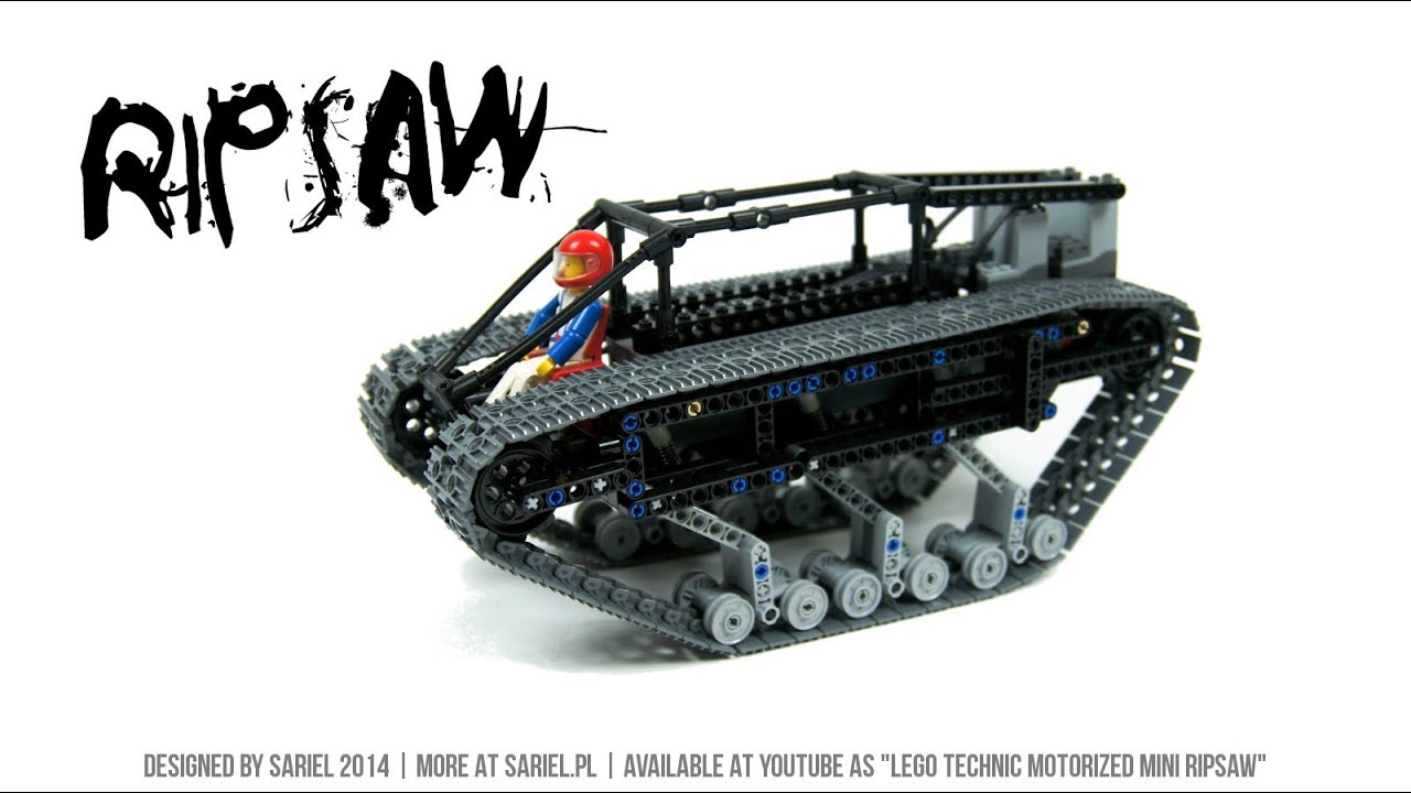 lego ripsaw tank