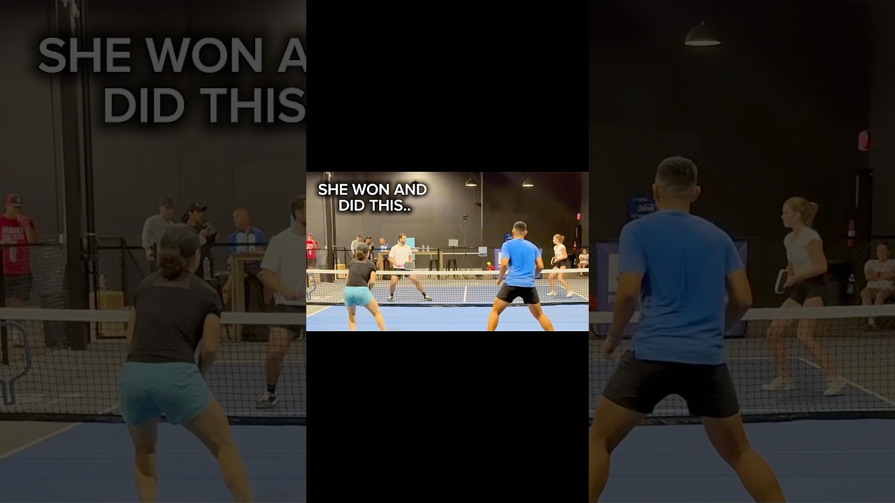 Another day. Another pickleball crash out. 🤬