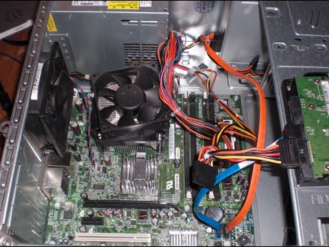 Dell Inspiron 530 computer Wont turn on Properly. what ... dell wire diagram 