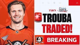 Breaking: Rangers trade captain Trouba to Ducks